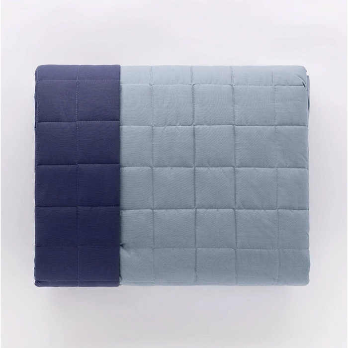 Riviera Paint Single Double Face Quilted Cotton Bedspread - B60