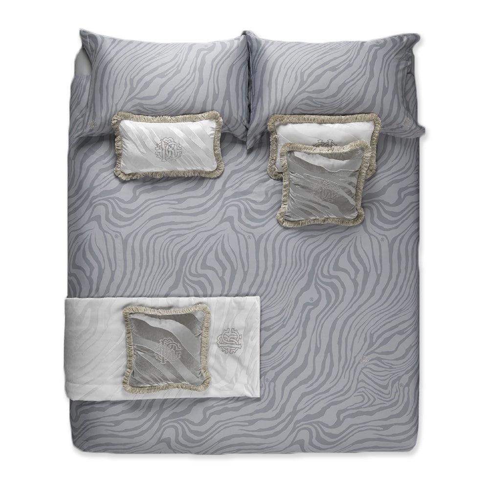 Roberto Cavalli Home Copriletto Trapuntato Matrimoniale Macro Zebrage S385 - Passarelli Biancheria