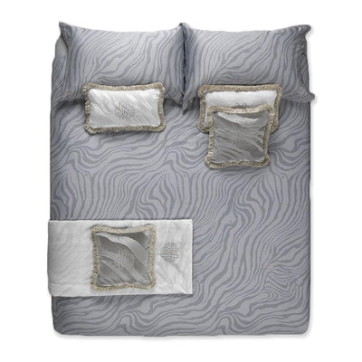 Roberto Cavalli Home Copriletto Trapuntato Matrimoniale Macro Zebrage S385 - Passarelli Biancheria