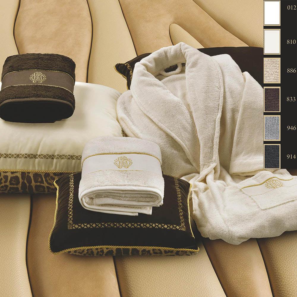 Roberto Cavalli Set Spugna 1+1 Gold New S44 - Passarelli Biancheria