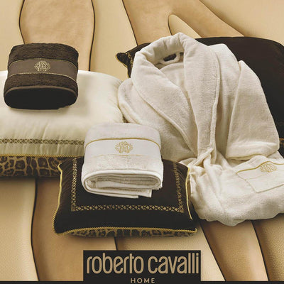Roberto Cavalli Telo Bagno Spugna Gold New S60 - Passarelli Biancheria