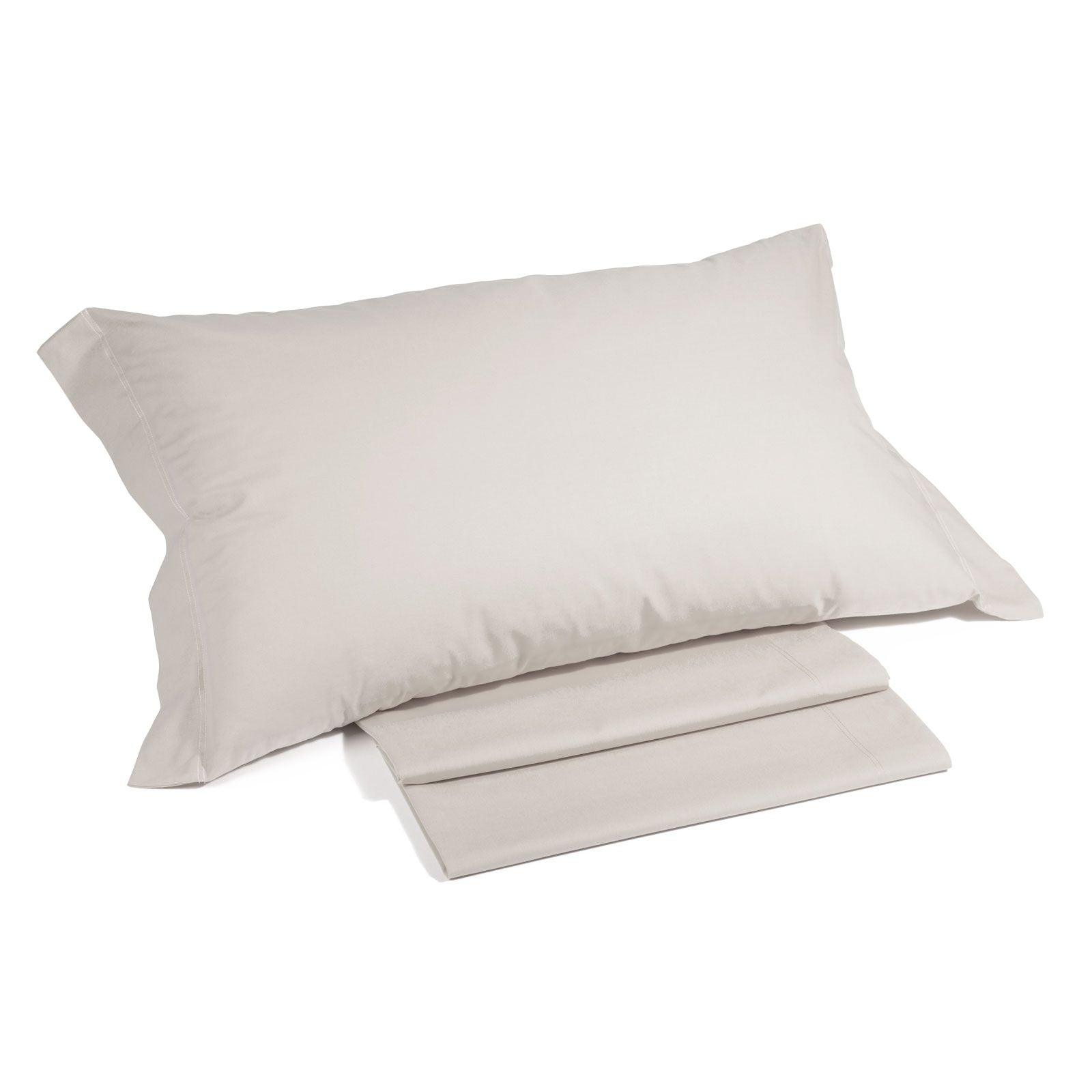 Caleffi Completo Lenzuola Matrimoniale in Cotone Tinta Unita D61 - Passarelli Biancheria