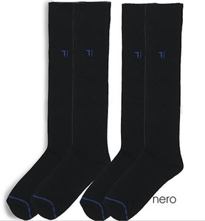 Trussardi Jeans Underwear Confezione 2 Paia Calzini Lunghi Uomo TR013S S84 - Passarelli Biancheria