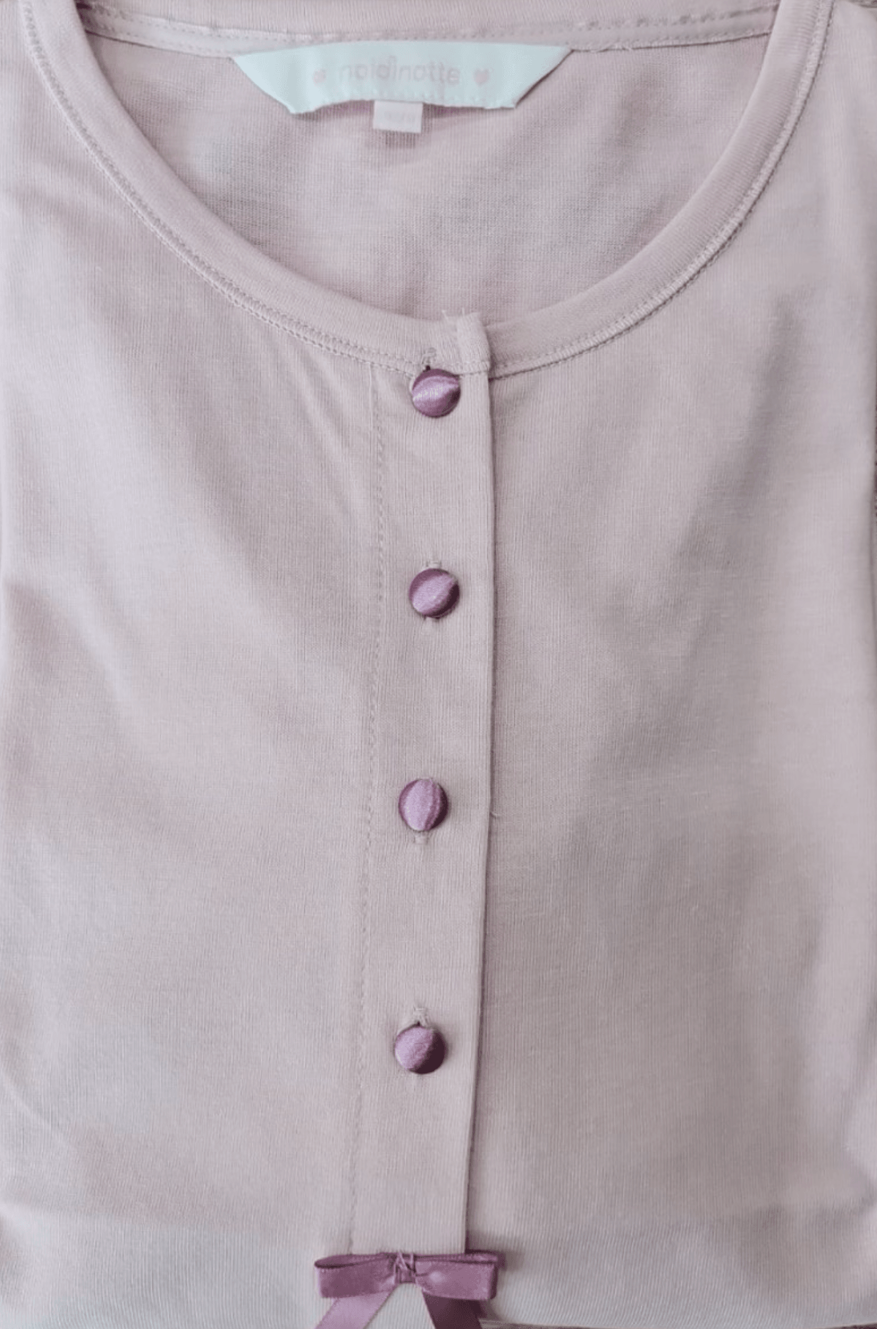 Noidinotte Camicia da Notte Clinica Aperta Avanti Caldo Cotone LA 2260-2277 S24 - Passarelli Biancheria