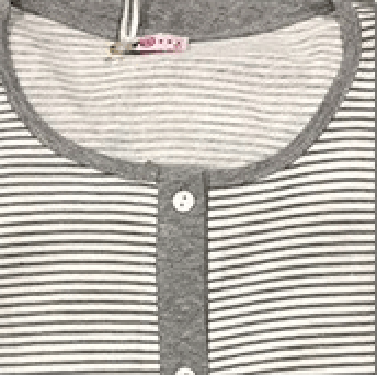 MyPi Pigiama Donna Lungo Aperto Avanti Cotone Leggero Misure Over 1842 S22 - Passarelli Biancheria