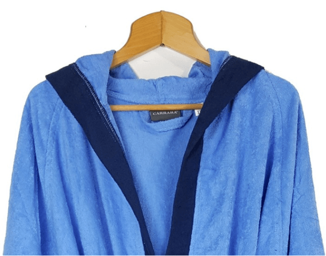 Carrara Accappatoio Microspugna con Cappuccio Voyage 88706 D32 - Passarelli Biancheria