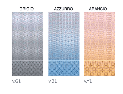 Zucchi Completo Lenzuola Matrimoniale in Percalle con Doppie Federe TIE D60 - Passarelli Biancheria