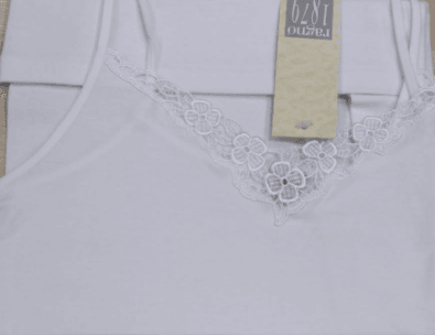 Ragno Canotta Intima da Donna Top Bretelline in Filo Scozia 7729E S18 - Passarelli Biancheria