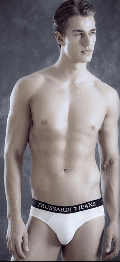 Trussardi Jeans Underwear Confezione 2 Slip Uomo TR000R S13 - Passarelli Biancheria