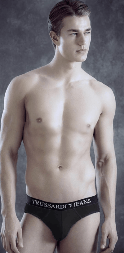 Trussardi Jeans Underwear Confezione 2 Slip Uomo TR000R S13 - Passarelli Biancheria