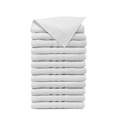 Confezione da 12 Asciugamani Ospite Hotellerie 370gr B23 - Passarelli Biancheria