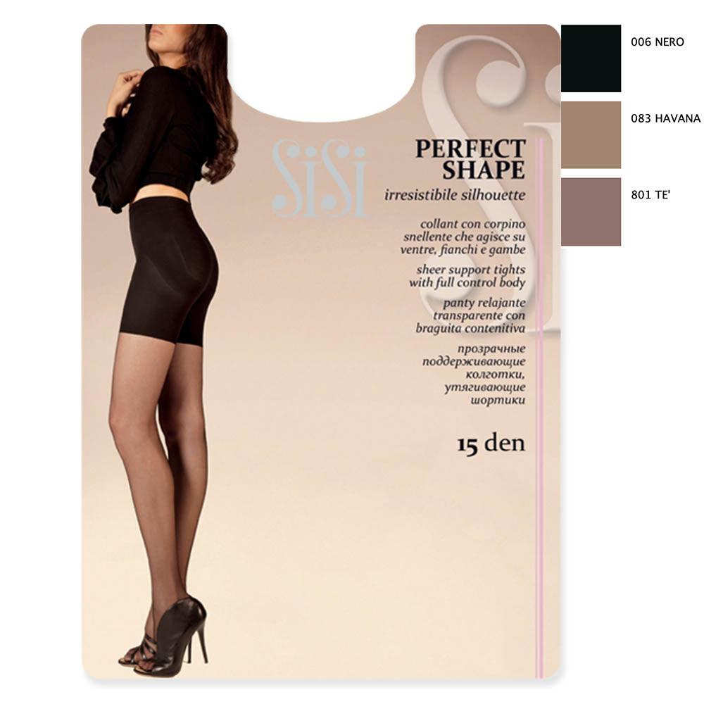 Sisi Collant con Corpino Snellente Perfect Shape 15 1295SI S76 - Passarelli Biancheria