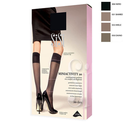 Sisi Gambaletto Donna Velato Opaco Miniactivity 20 199SI S24 - Passarelli Biancheria