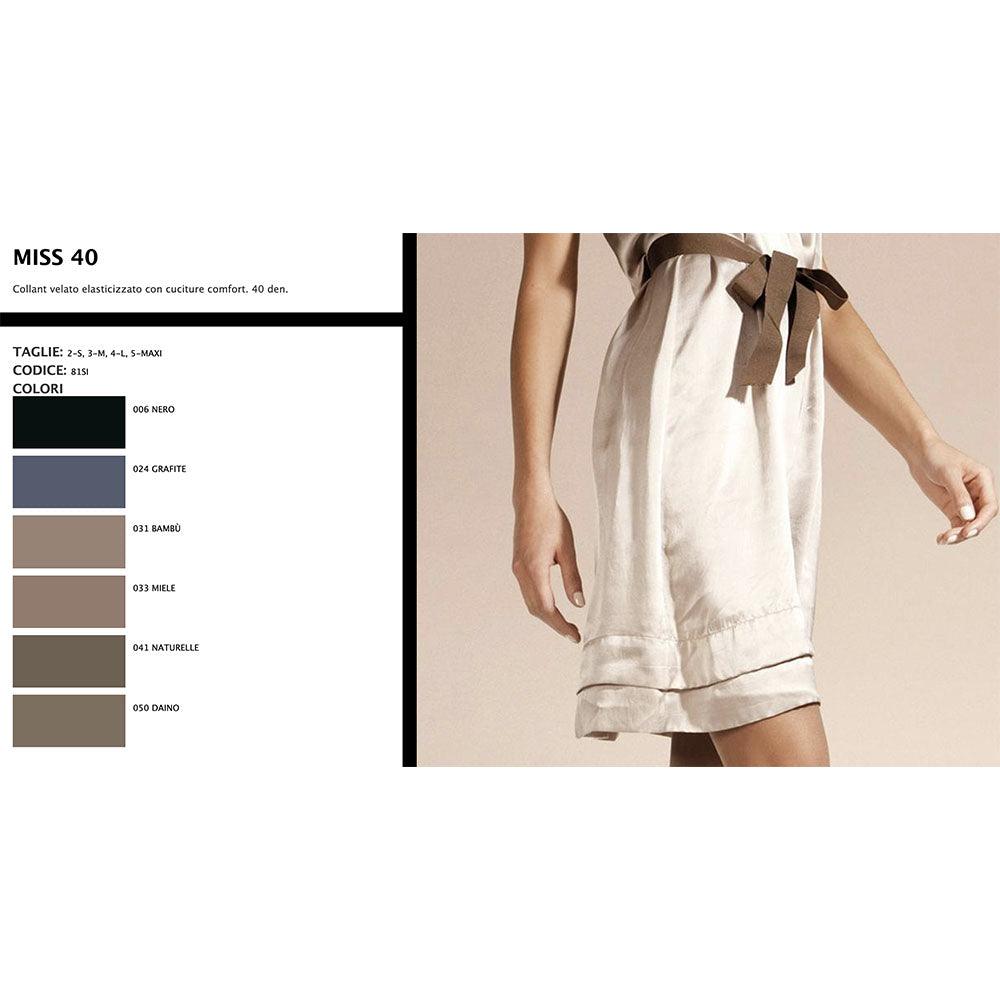 Sisi Collant Velato Miss 40 81SI S25 - Passarelli Biancheria