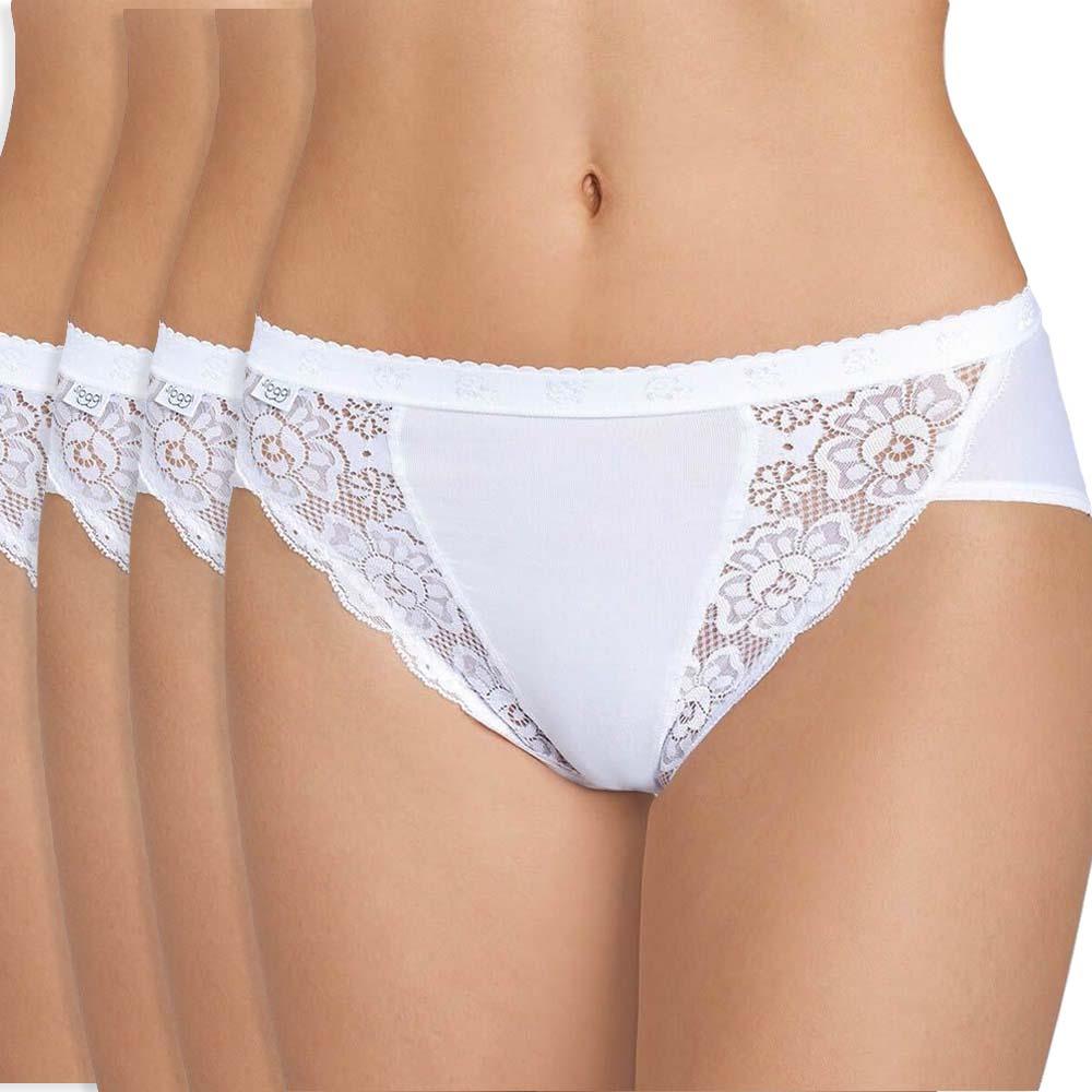 Sloggi Donna 4 Slip Chic Tai 10071654 S31 - Passarelli Biancheria