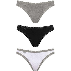 Sloggi Donna C3P Weekend Tanga M013 S100 - Passarelli Biancheria