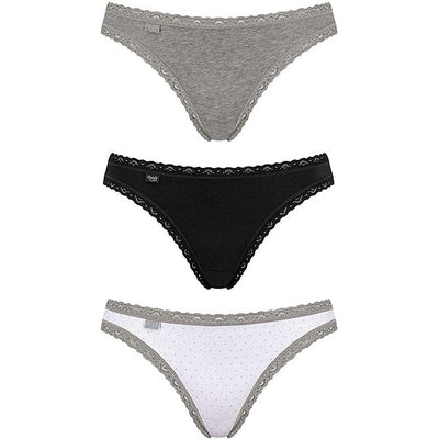 Sloggi Donna C3P Weekend Tanga M013 S100 - Passarelli Biancheria