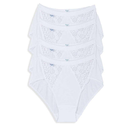 Sloggi Donna Confezione 4 Slip Chic Midi S32 - Passarelli Biancheria