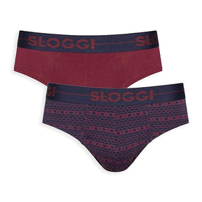 Sloggi Uomo Go Xmas 2 Slip Mini 10198143 S13 - Passarelli Biancheria