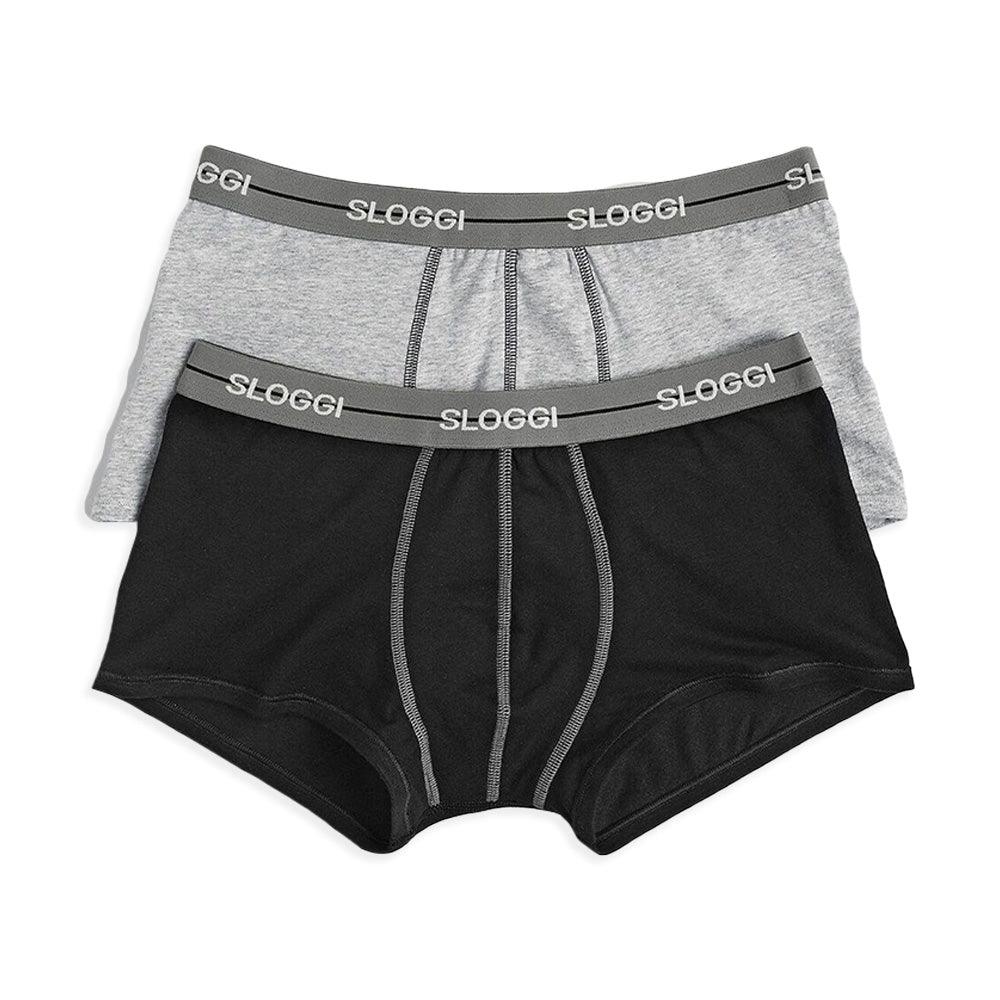 Sloggi Uomo 2 Boxer Match Hipster S20 - Passarelli Biancheria