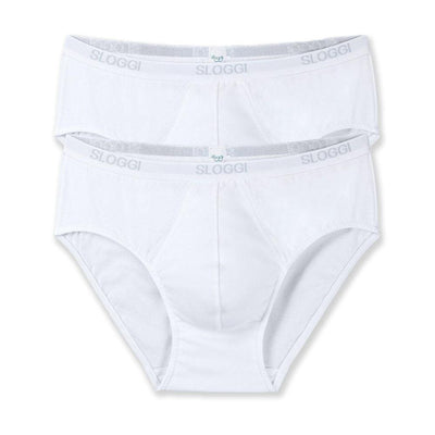 Sloggi Uomo Basic Midi Confezione da 2 Slip S16 - Passarelli Biancheria