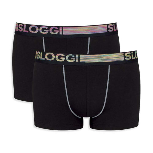 Sloggi Uomo Go ABC Natural Hipster Confezione da 2 Boxer 10211769 S16 - Passarelli Biancheria