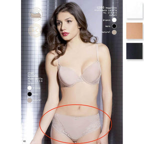 Sono Slip Pizzo Lucilla CD83 S22 - Passarelli Biancheria