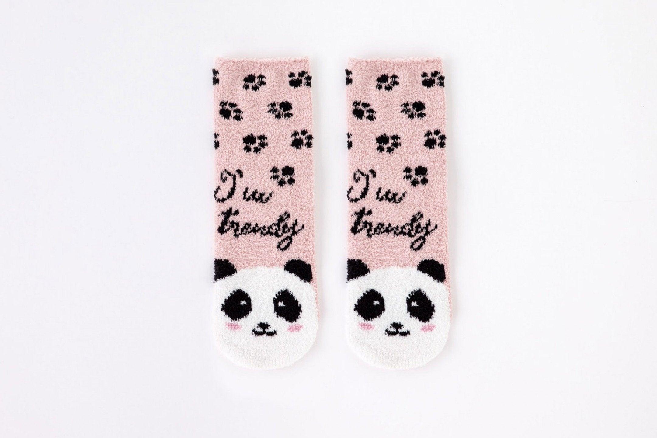 Noidinotte Calzino Anti Scivolo in Pile TR662 Panda S60 - Passarelli Biancheria
