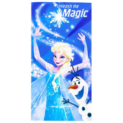 Telo Mare Frozen Magic Elsa 70x140cm D120 - Passarelli Biancheria