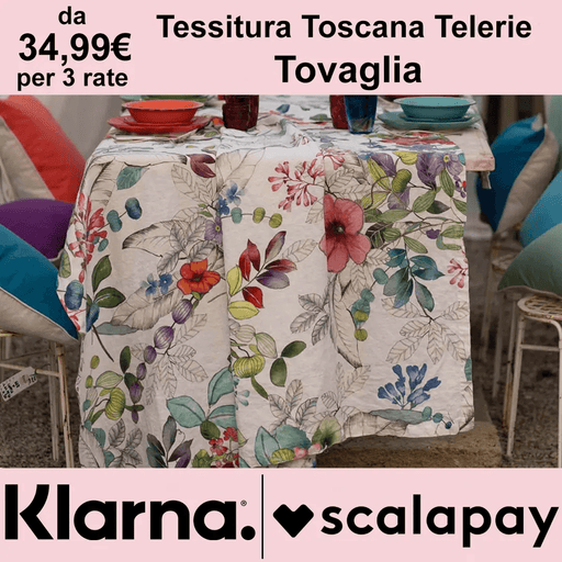 Tessitura Toscana Telerie Tovaglia da Tavola in 100% Canapa Maui - Varie Dimensioni - Passarelli Biancheria