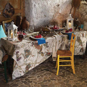 Tessitura Toscana Telerie Tovaglia da Tavola in 100% Puro lino Chiu - Passarelli Biancheria