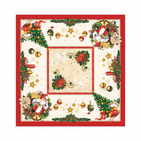 Tessitura di Arconate Copri Tavola in Gobelin 140x240 Pino S37 - Passarelli Biancheria