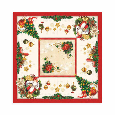 Tessitura di Arconate Copri Tavola in Gobelin 140x240 Pino S37 - Passarelli Biancheria