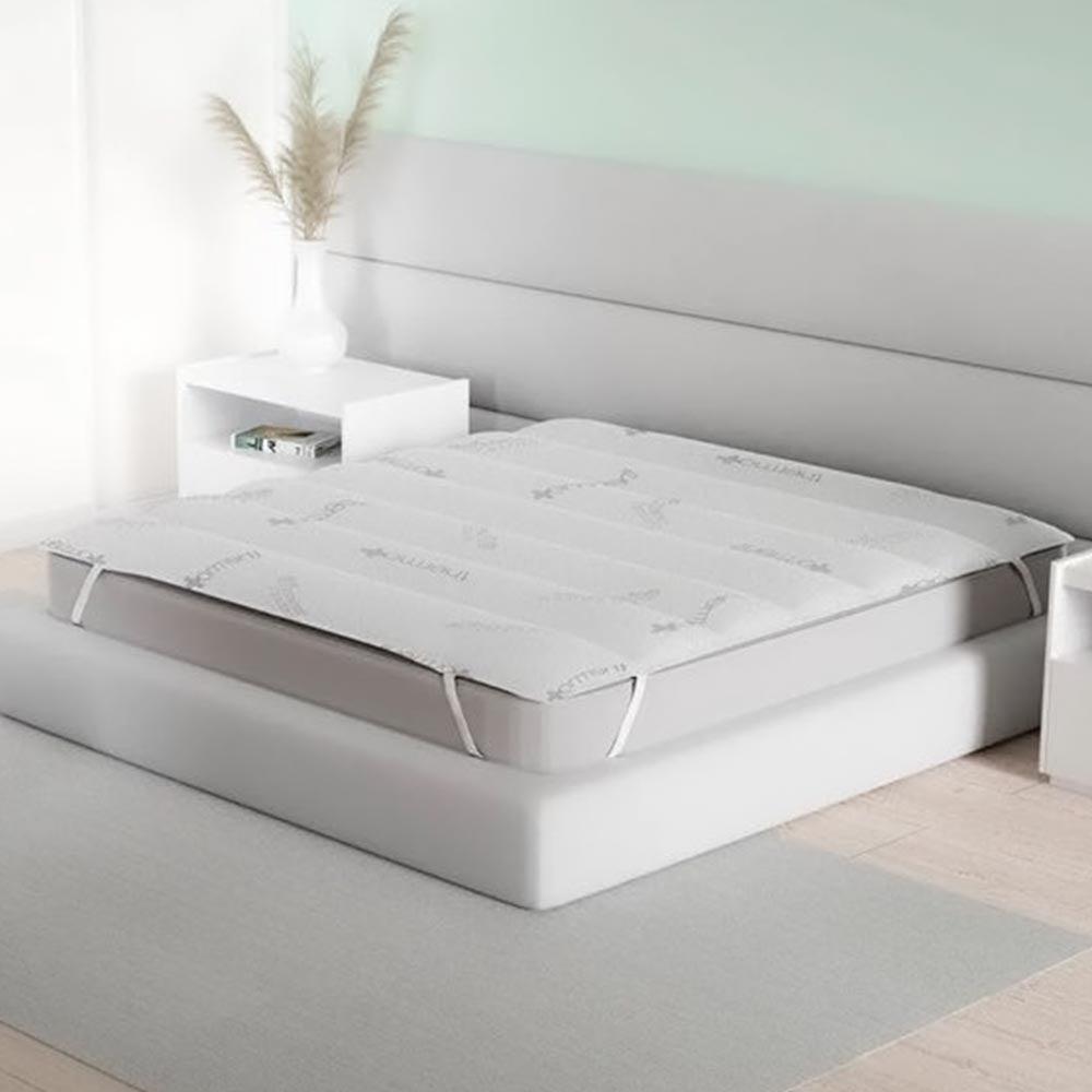 Topper Coprimaterasso Trapuntato Thermocontrol - Varie Dimensioni - Passarelli Biancheria
