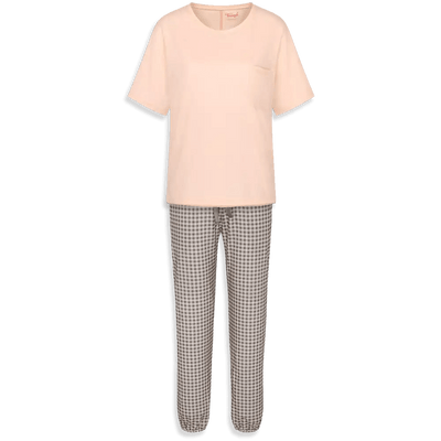 Triumph Pigiama Estivo da Donna Mix e Match 10214847+10215196 Pesca S54 - Passarelli Biancheria