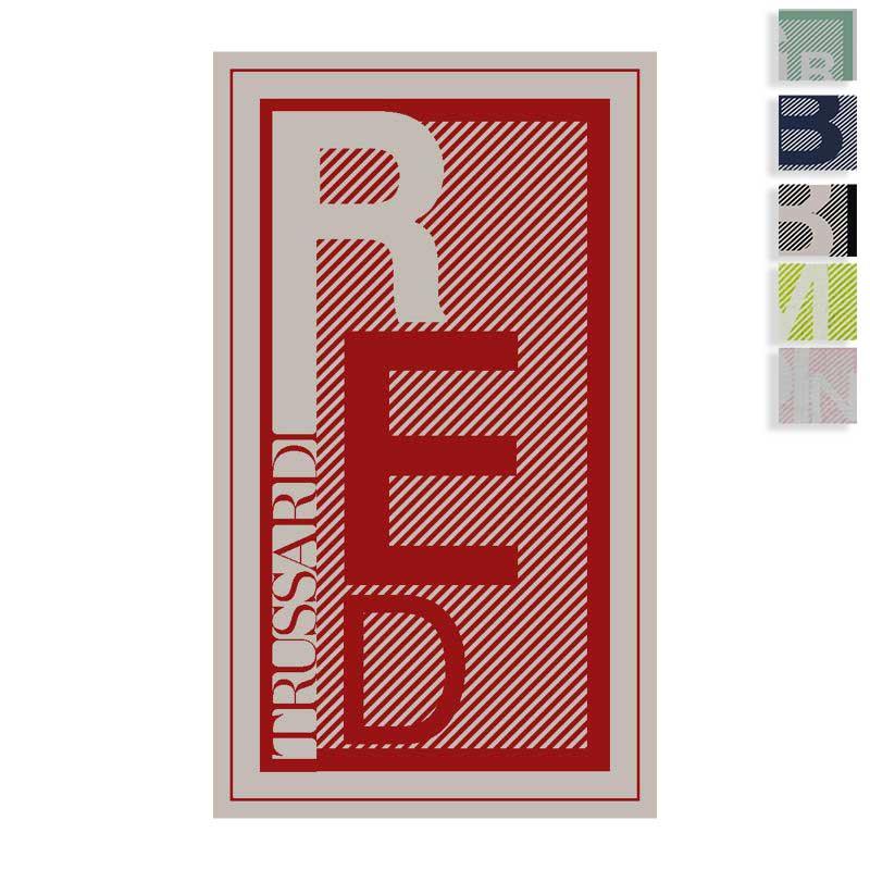 Trussardi Telo Mare Colors in Spugna Cimata D40 - Passarelli Biancheria