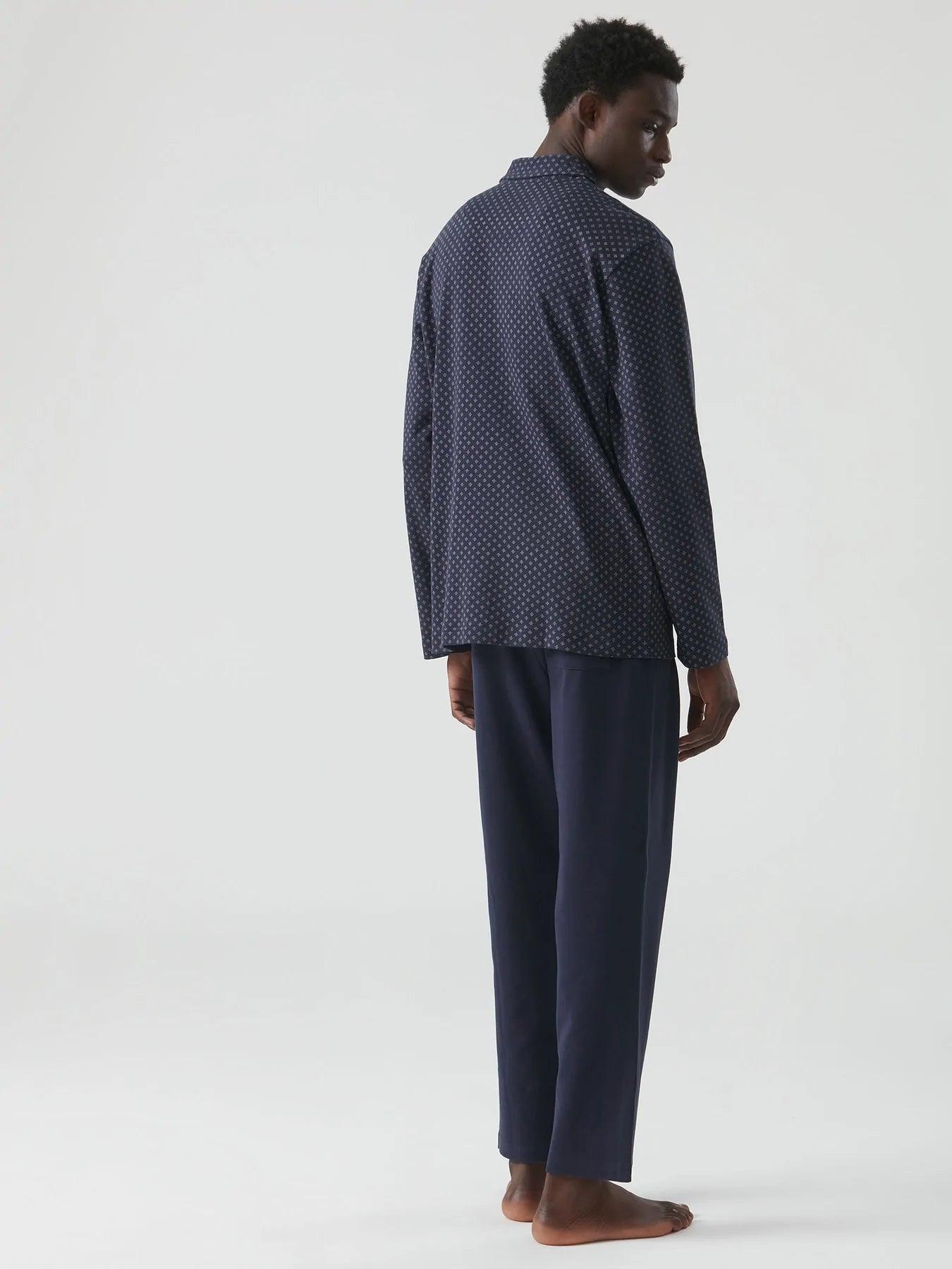 Ragno Pigiama da Uomo in Caldo Cotone Aperto U544N7 S38 - Passarelli Biancheria