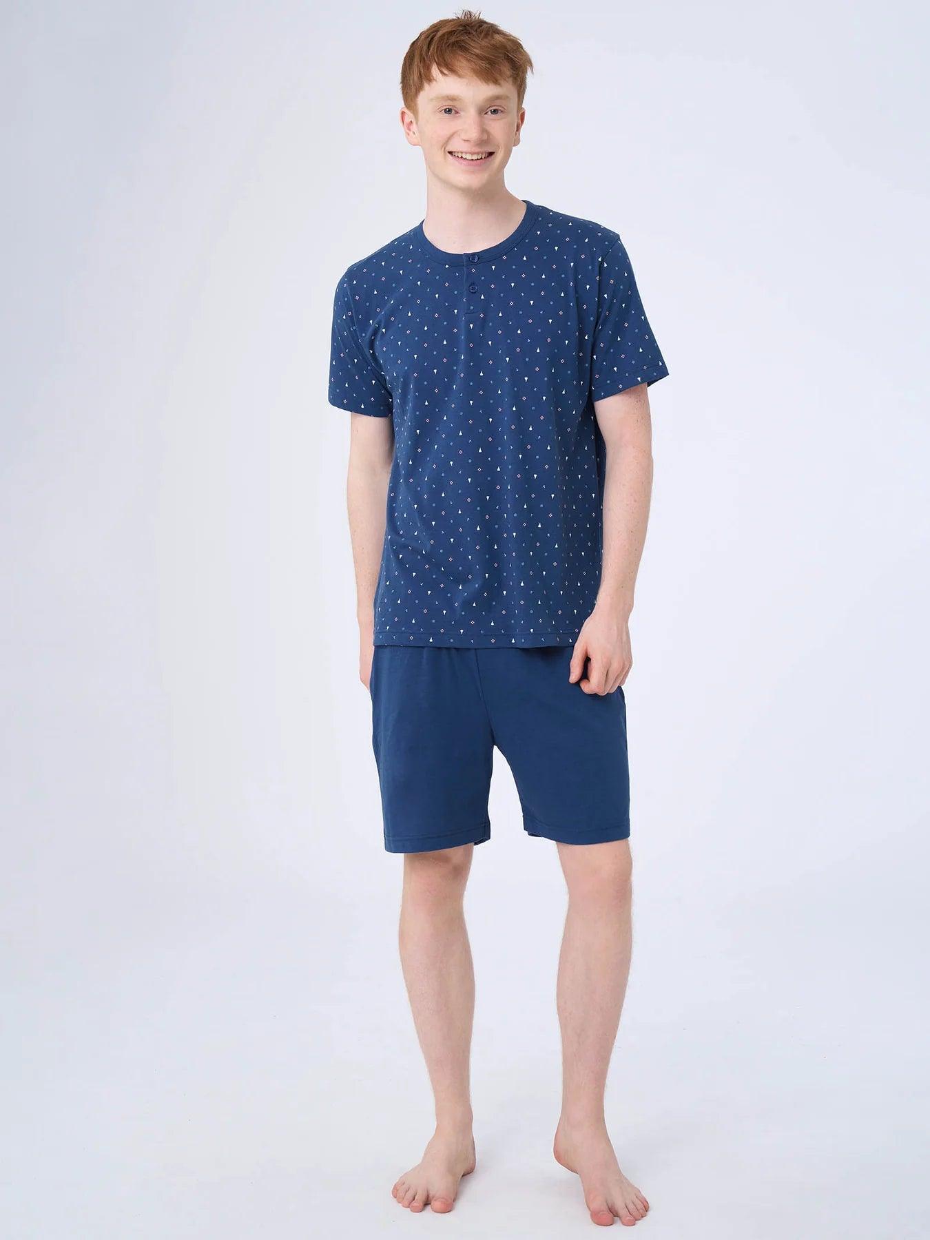 Ragno Pigiama Estivo Corto da Uomo U644ND S20 - Passarelli Biancheria