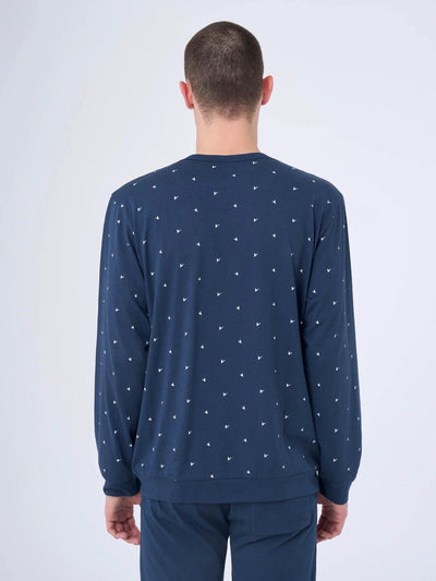 Ragno Pigiama Cotone Leggero da Uomo U653N1 S32 - Passarelli Biancheria