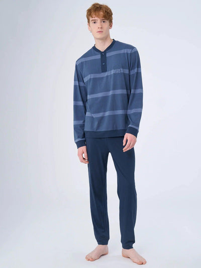 Ragno Pigiama Cotone Leggero da Uomo U648N1 S32 - Passarelli Biancheria