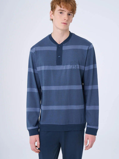 Ragno Pigiama Cotone Leggero da Uomo U648N1 S32 - Passarelli Biancheria