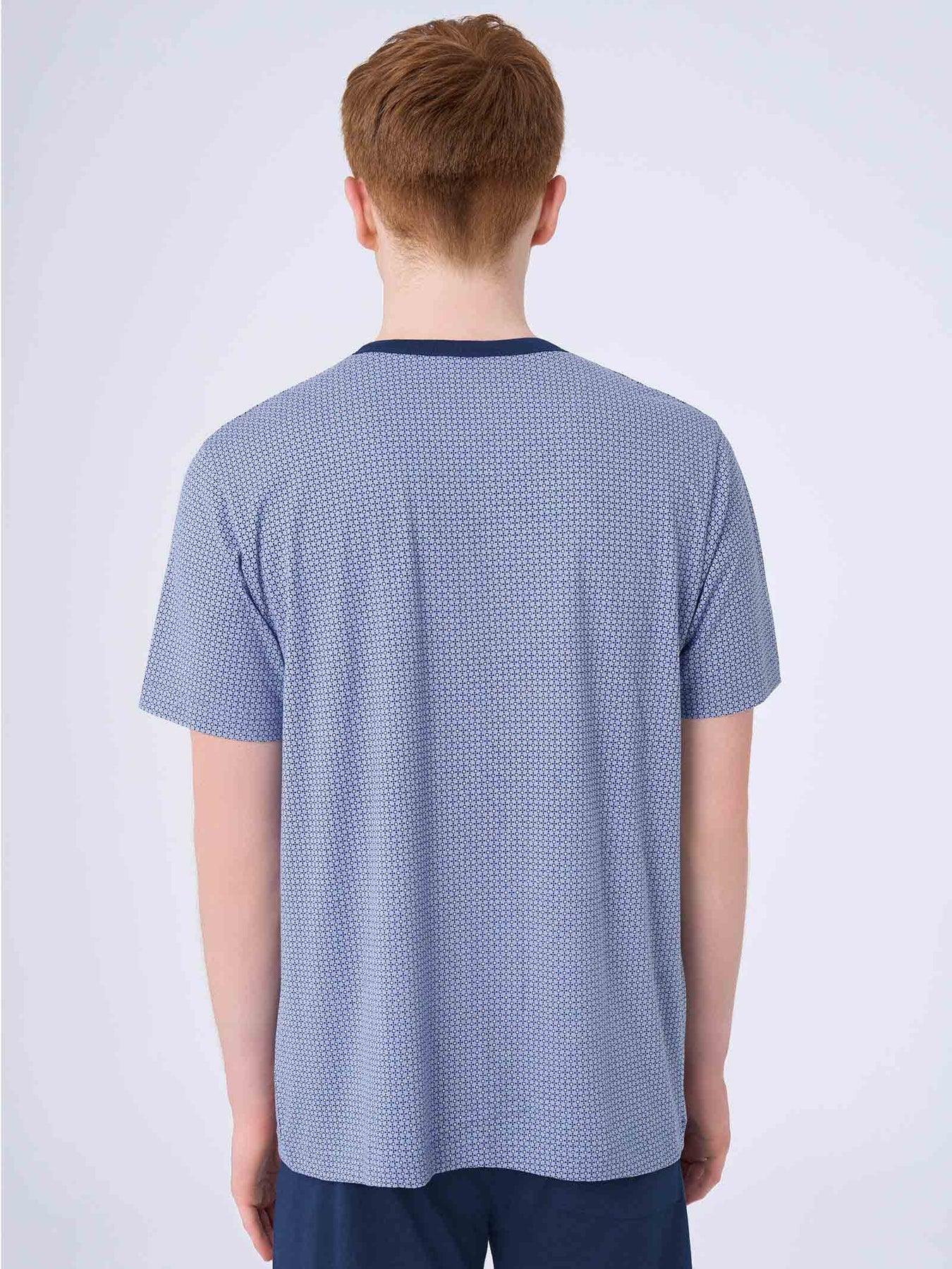 Ragno Pigiama Estivo Corto Aperto da Uomo U651NG S28 - Passarelli Biancheria