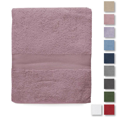 Zucchi Telo Bagno Solotuo 100x150 cm in Spugna di Puro Cotone 560 gr/mq S30 - Passarelli Biancheria