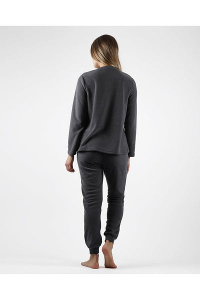 Admas Pigiama da Donna in Pile Cute Teddy 56222 S28 - Passarelli Biancheria