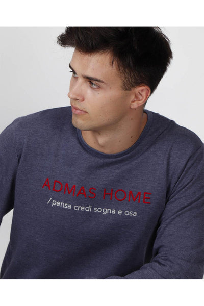 Admas Pigiama da Uomo in Caldo Cotone 55259 S34 - Passarelli Biancheria