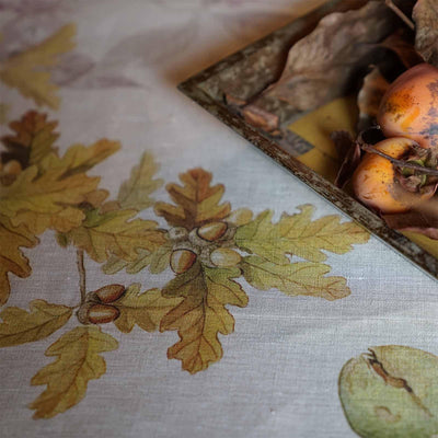 Tessitura Toscana Telerie Tovaglia da Tavola in 100% Puro lino Arbousier - Passarelli Biancheria