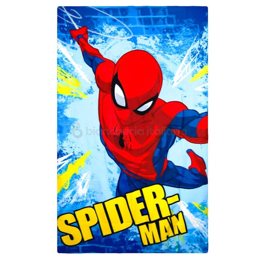 Marvel Coperta Plaid in morbido e Caldo Pile Spiderman 100x150 S70 - Passarelli Biancheria