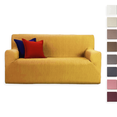 Riviera Copridivano 3 Posti in Tappezzeria Elasticizzata One More D34 - Passarelli Biancheria