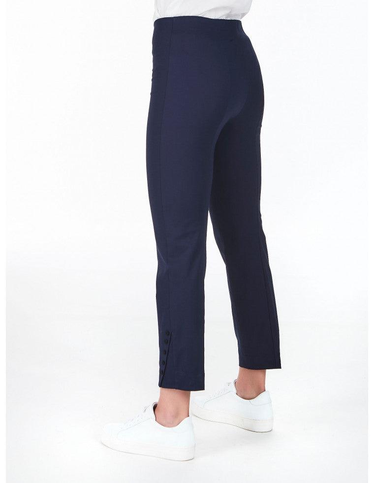 Ragno Pantalone da Donna a sigaretta in raso di cotone elasticizzato D926PF S44 - Passarelli Biancheria