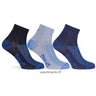 Everlast Set 3 Paia Calzini Corti Uomo in Cotone Elastico EV297 S10 - Passarelli Biancheria